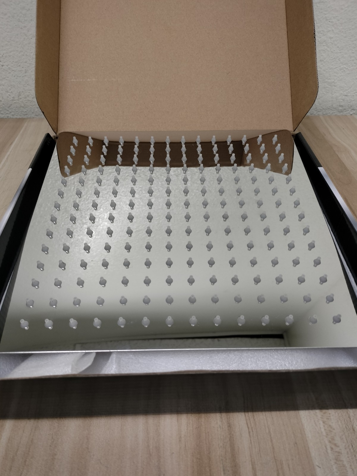 Luxury 10" Square Rainfall Shower Head Stainless Steel and Arm NEW