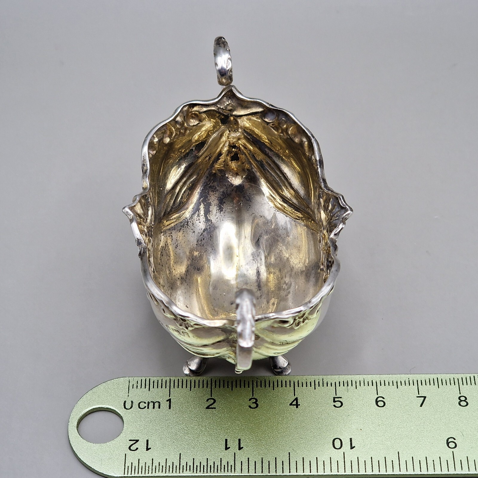 Antique Sterling Silver Salt Cellar by Henry Matthews 1906