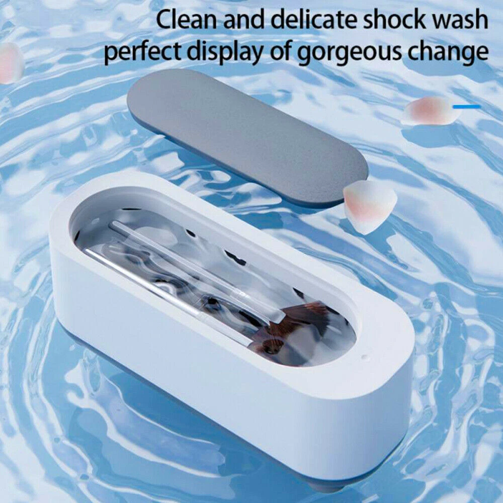 Ultrasonic Jewelry Cleaner Denture Glass Watch Ring Bath Tank Cleaning Machine
