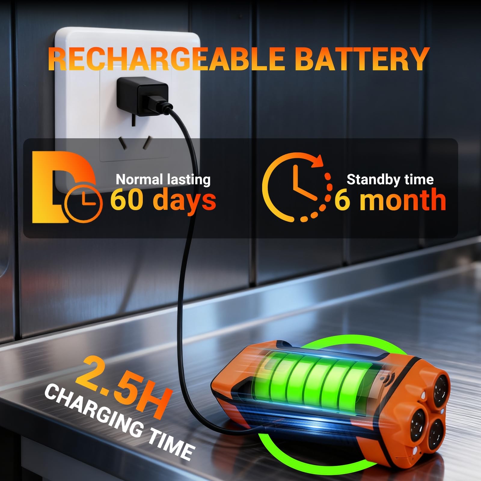 Dog Bark Deterrent Device, Upgrate Anti Barking Device for Dogs 32ft Max Rang...