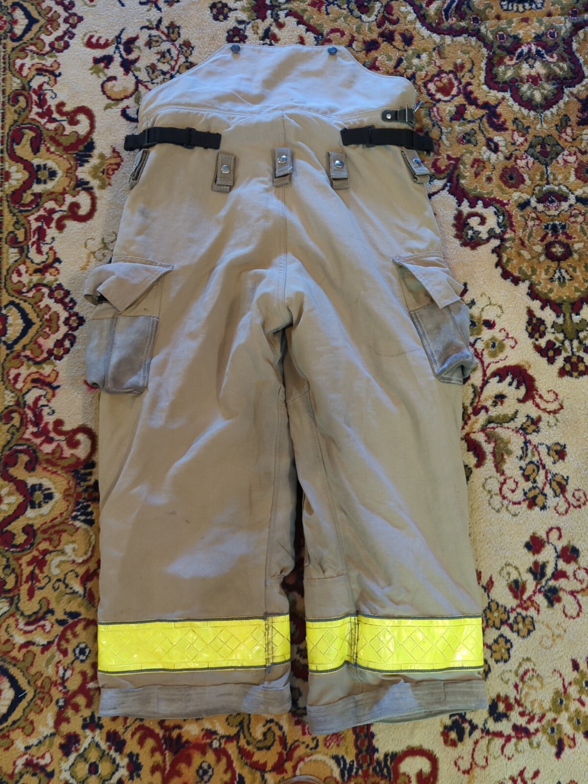 Retired Firefighter Gear Turnout Pants FIRE USED Size 38 X 26 See Pics