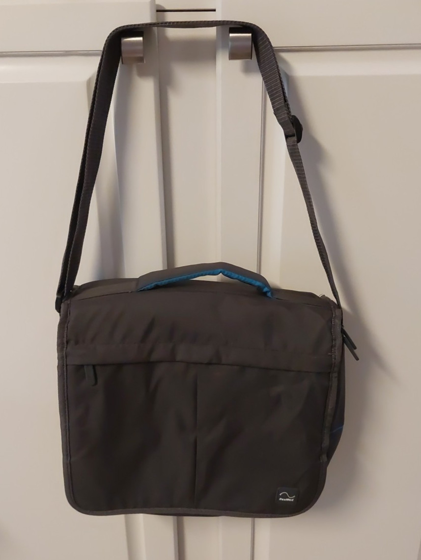 ResMed Airsense 10 CPAP Travel Bag With Shoulder Strap Black Gray