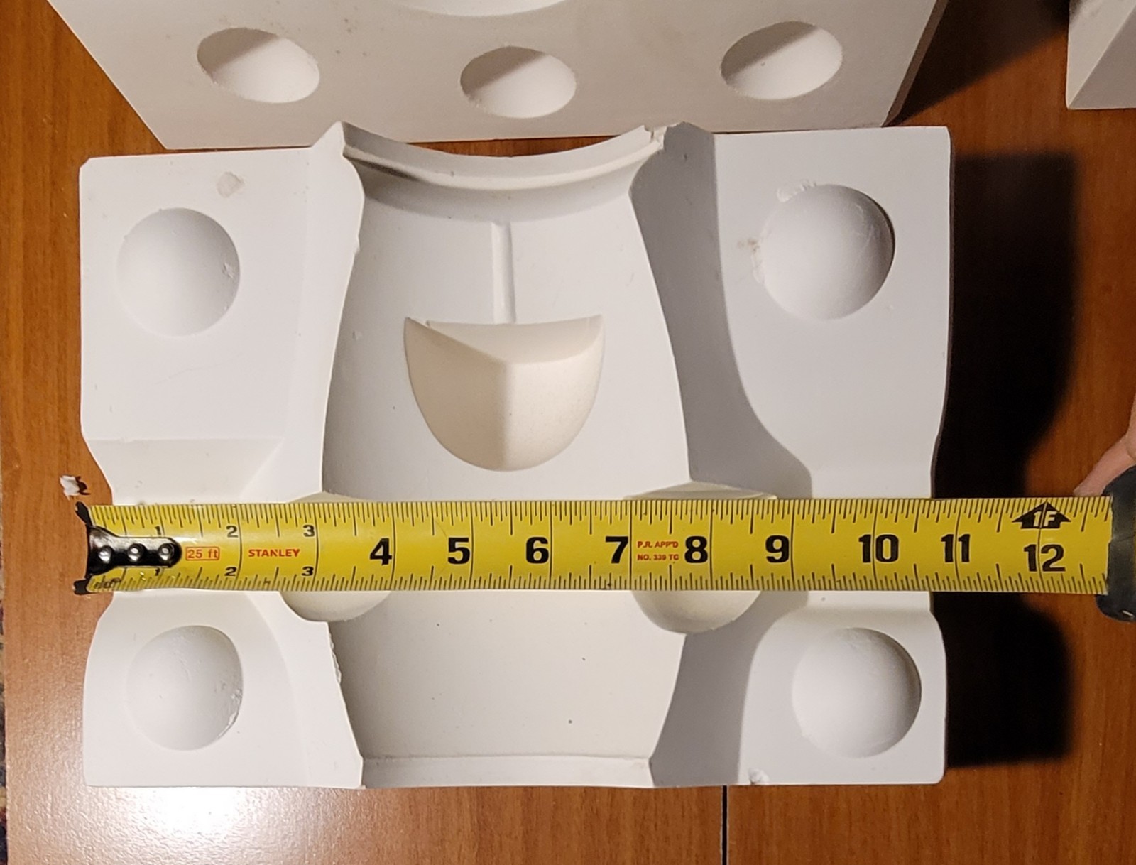 White Horse Ceramic Slip Casting Mold *Strawberry Planter* No. 10554