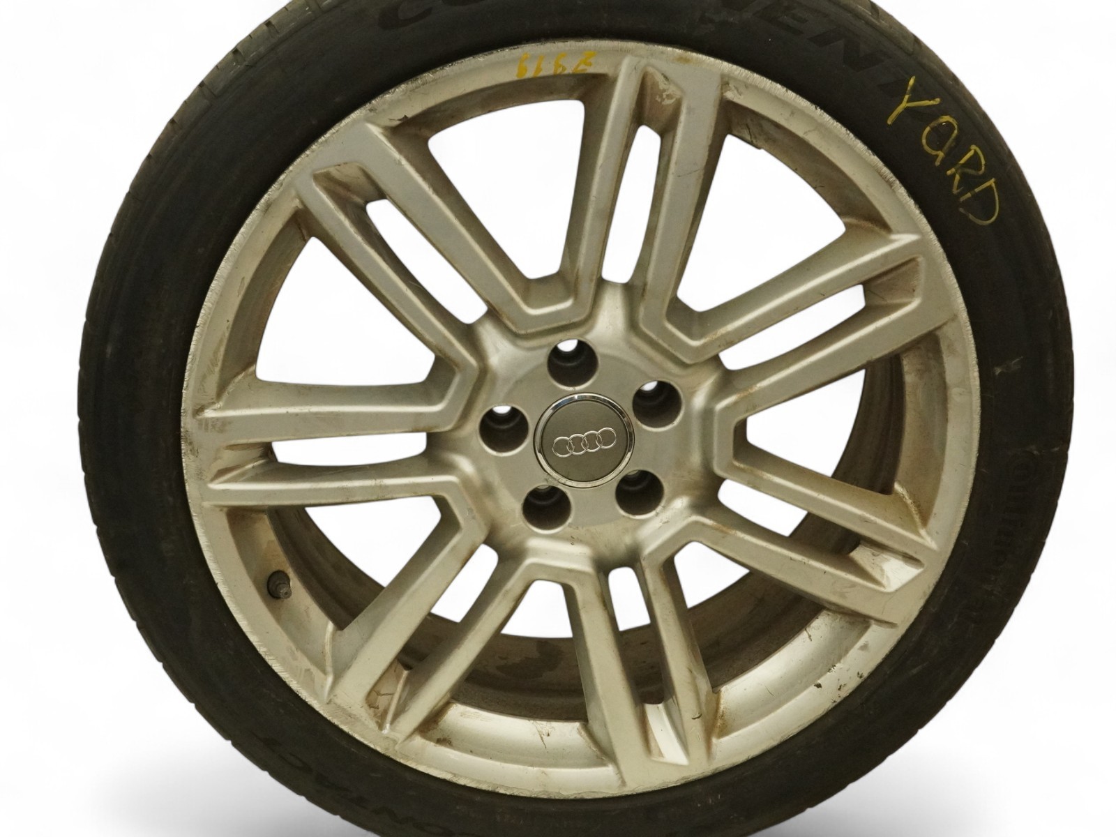 14-18 Audi Rs7 4G Wheel Rim 20X8J Et35 5-112Mm W Tire Set Of 2 4G0601025Ap OEM