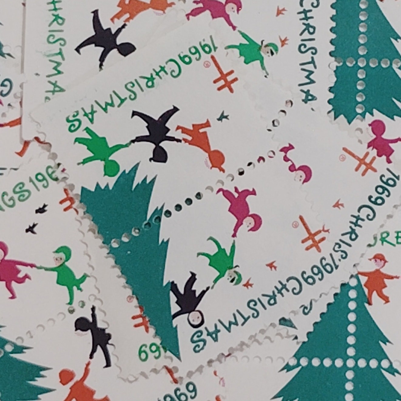 1969 Christmas Stamps - Tuberculosis & Resp. Disease Ass'n, Sheet of 60 +22 =82