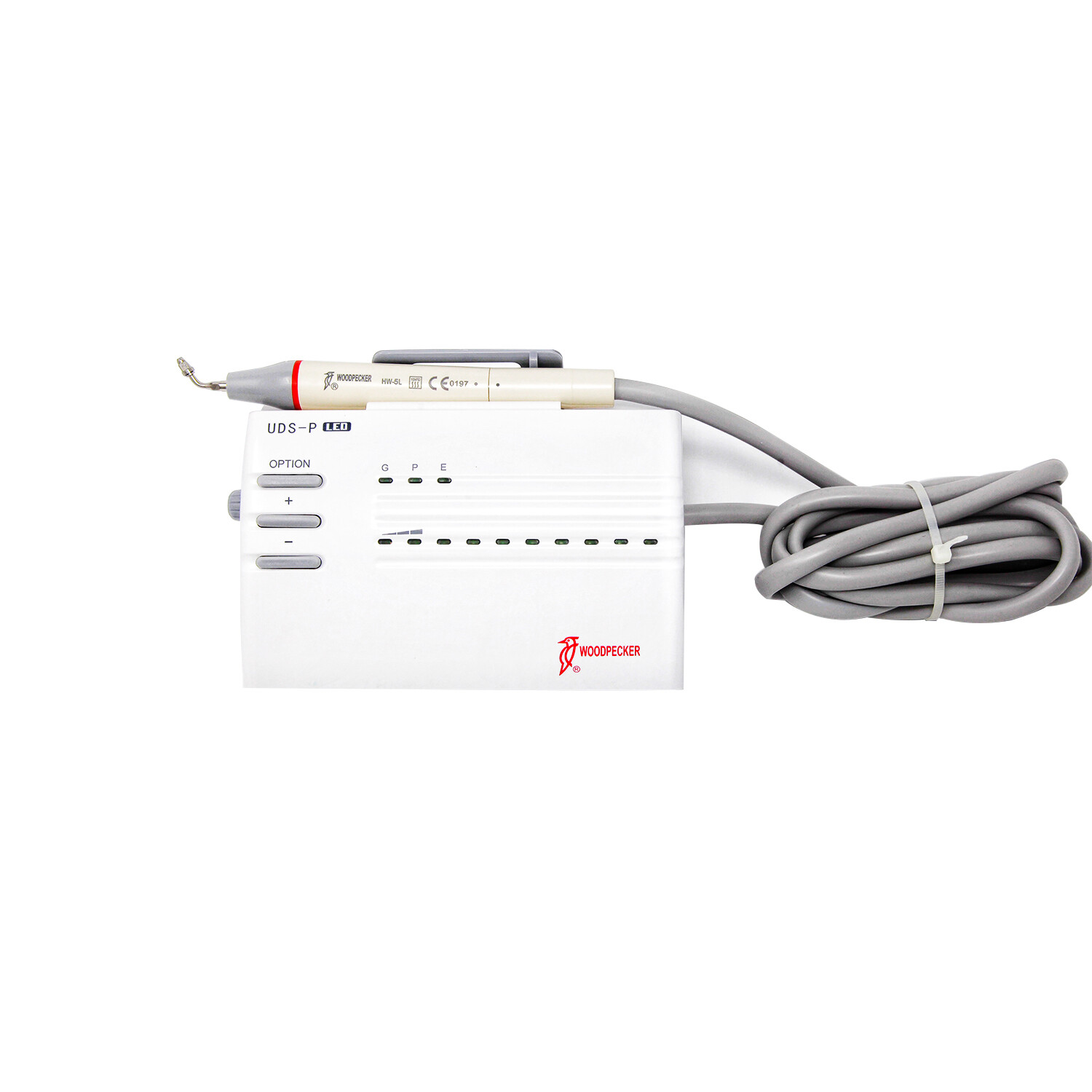 Original Woodpecker UDS-P LED Dental Ultrasonic Piezo Scaler Cavitron 6 Tips FDA