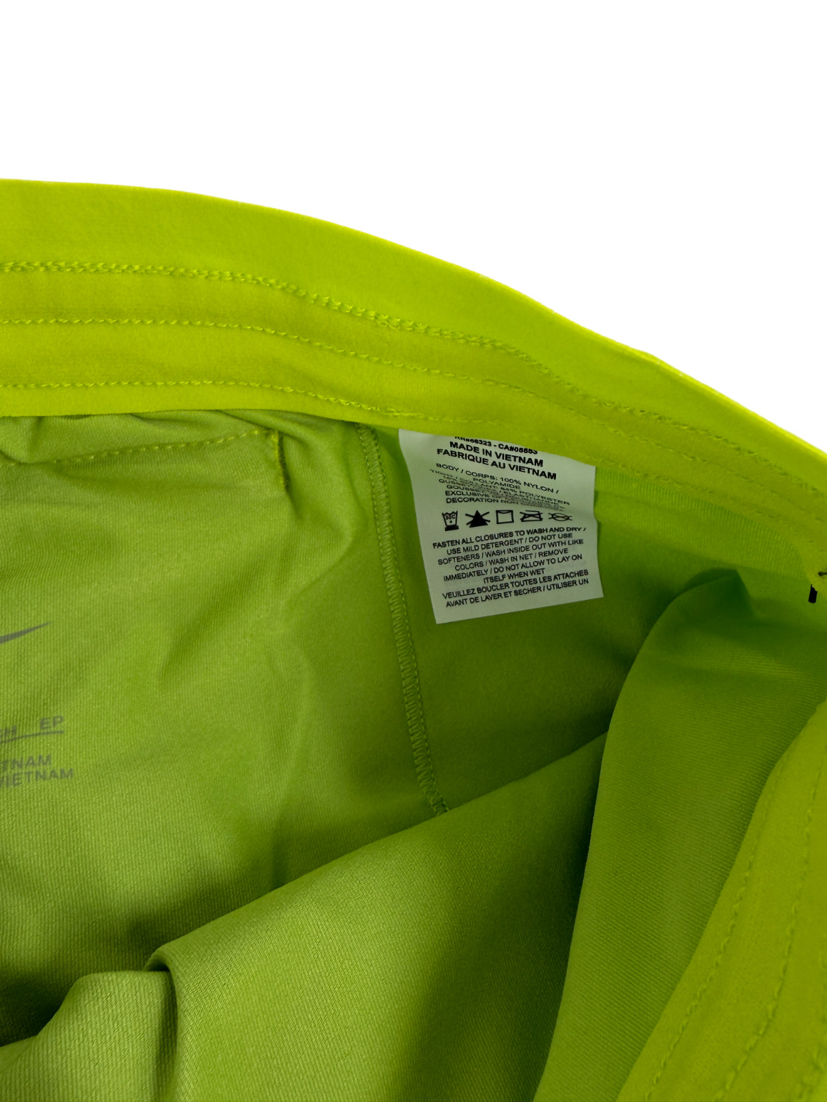 Nike Women’s Size Small Icon Clash Tempo Luxe Running Shorts in Green DM7739-321