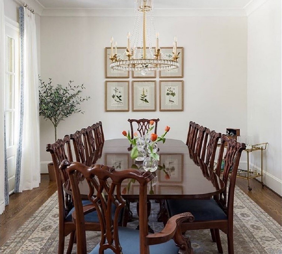 Botanical Study Leaf Berry Flower Wall Art Gold Frame Set Of 6 ~ Uttermost 33651