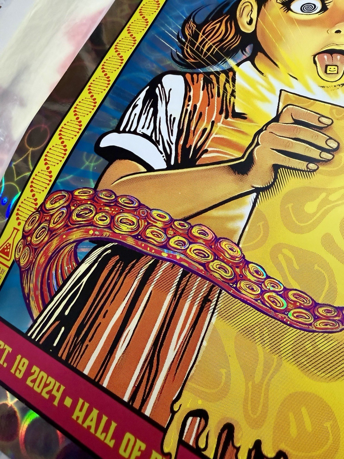 Zoltron TRPS HOLOFOIL Poster Festival of Rock Posters 2024 San Francisco AP/40