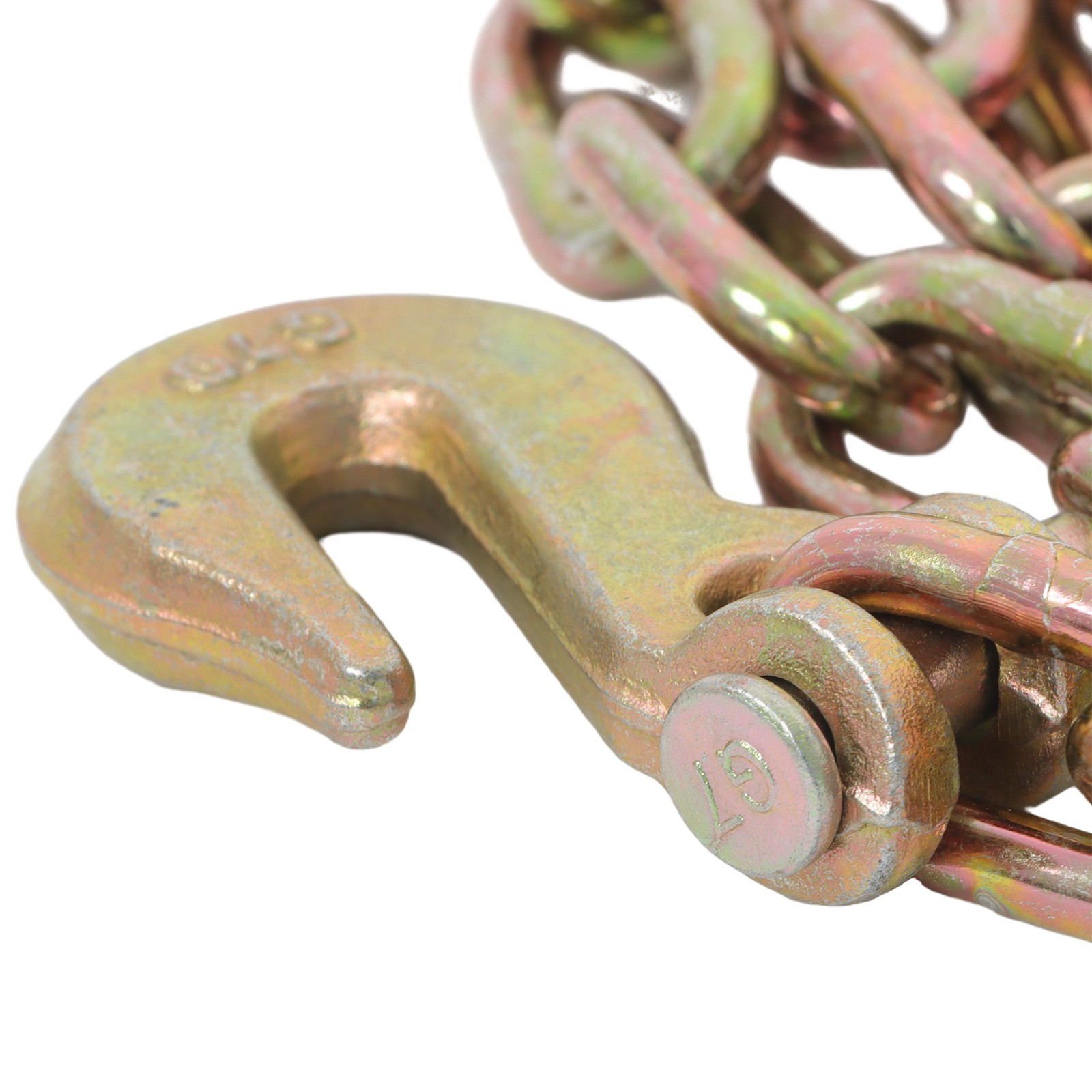 1/4" × 12' Heavy Duty Tow Chain Tow Chain Automotive Truck Towing Log Chain G70