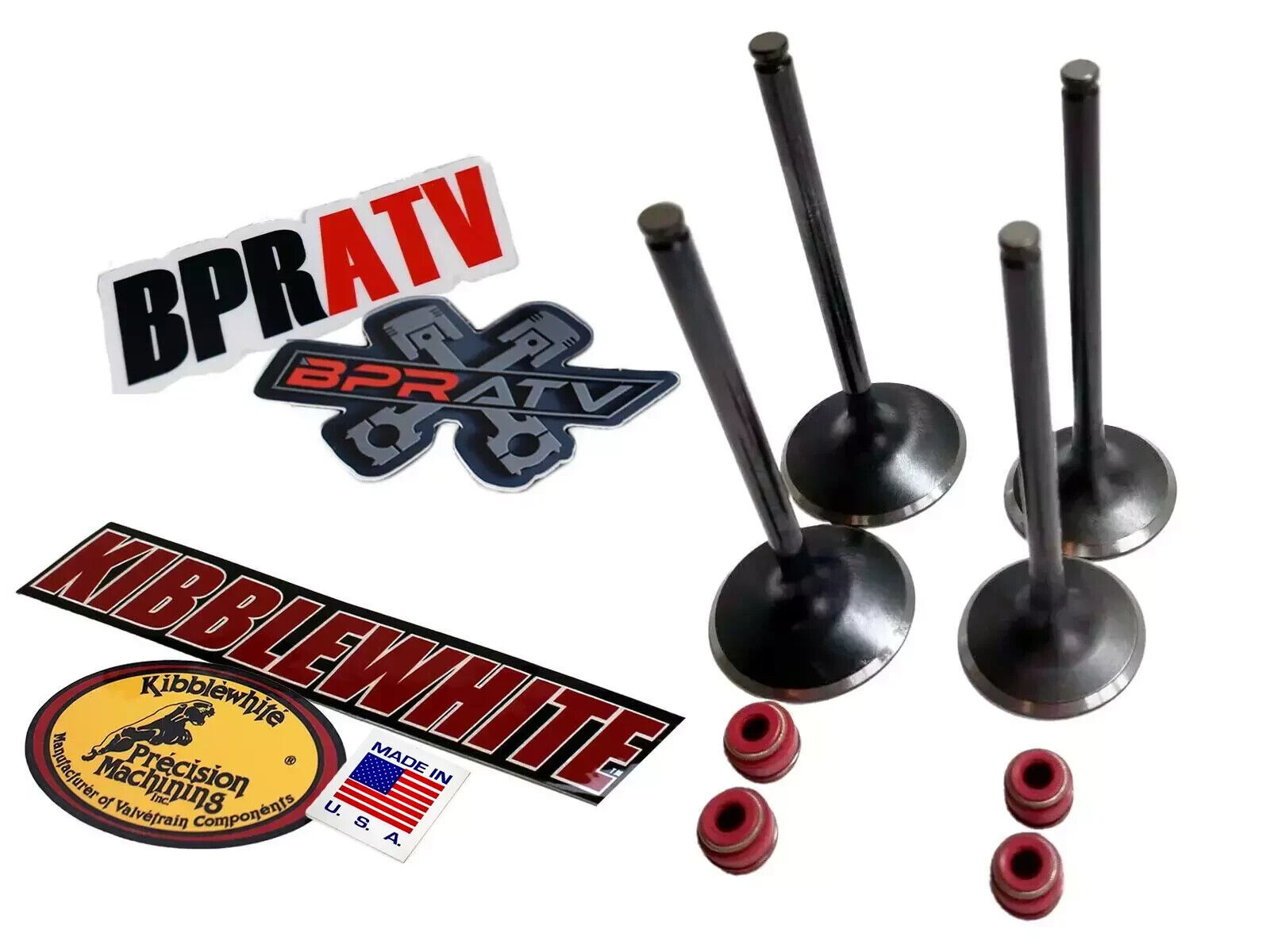 Honda TRX400EX TRX 400EX Kibblewhite Intake Exhaust Valves Guides Seals Springs