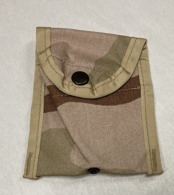 ALICE 3 Color Desert Compass / First Aid Pouch  Sterile Military Type NOS