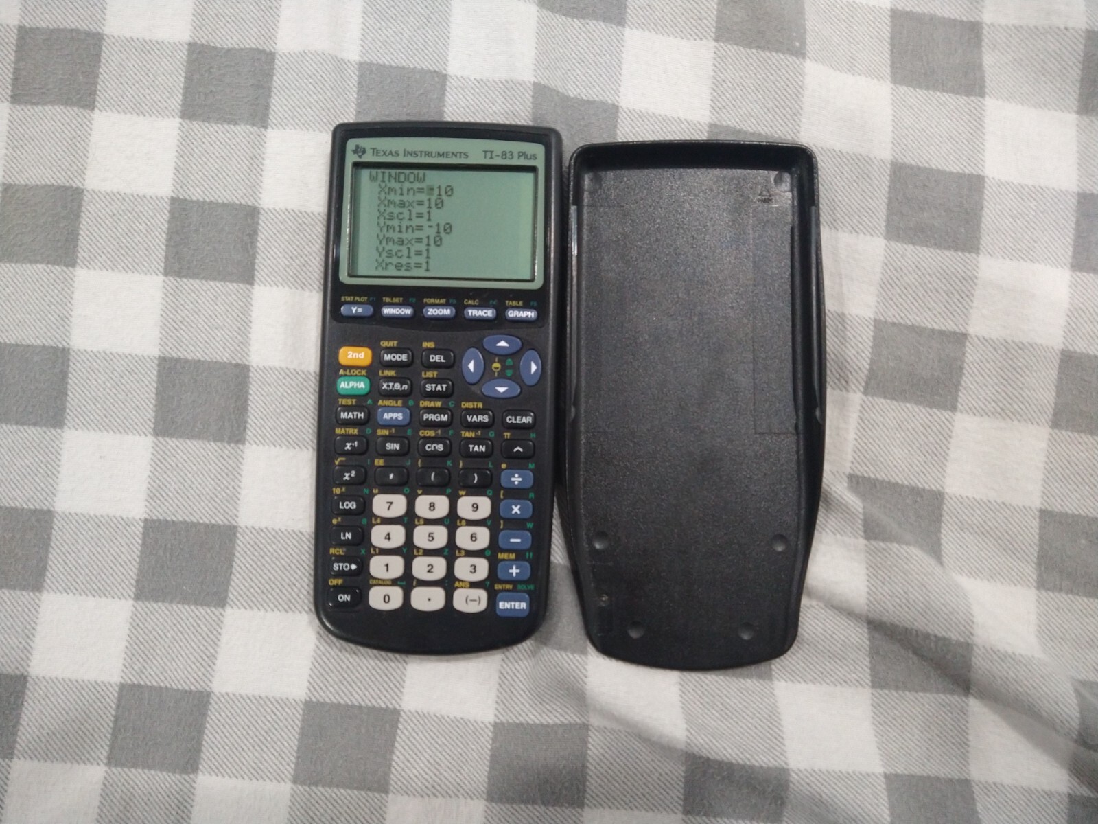 Texas Instruments TI-83 plus graphing calculator TESTED WORKING