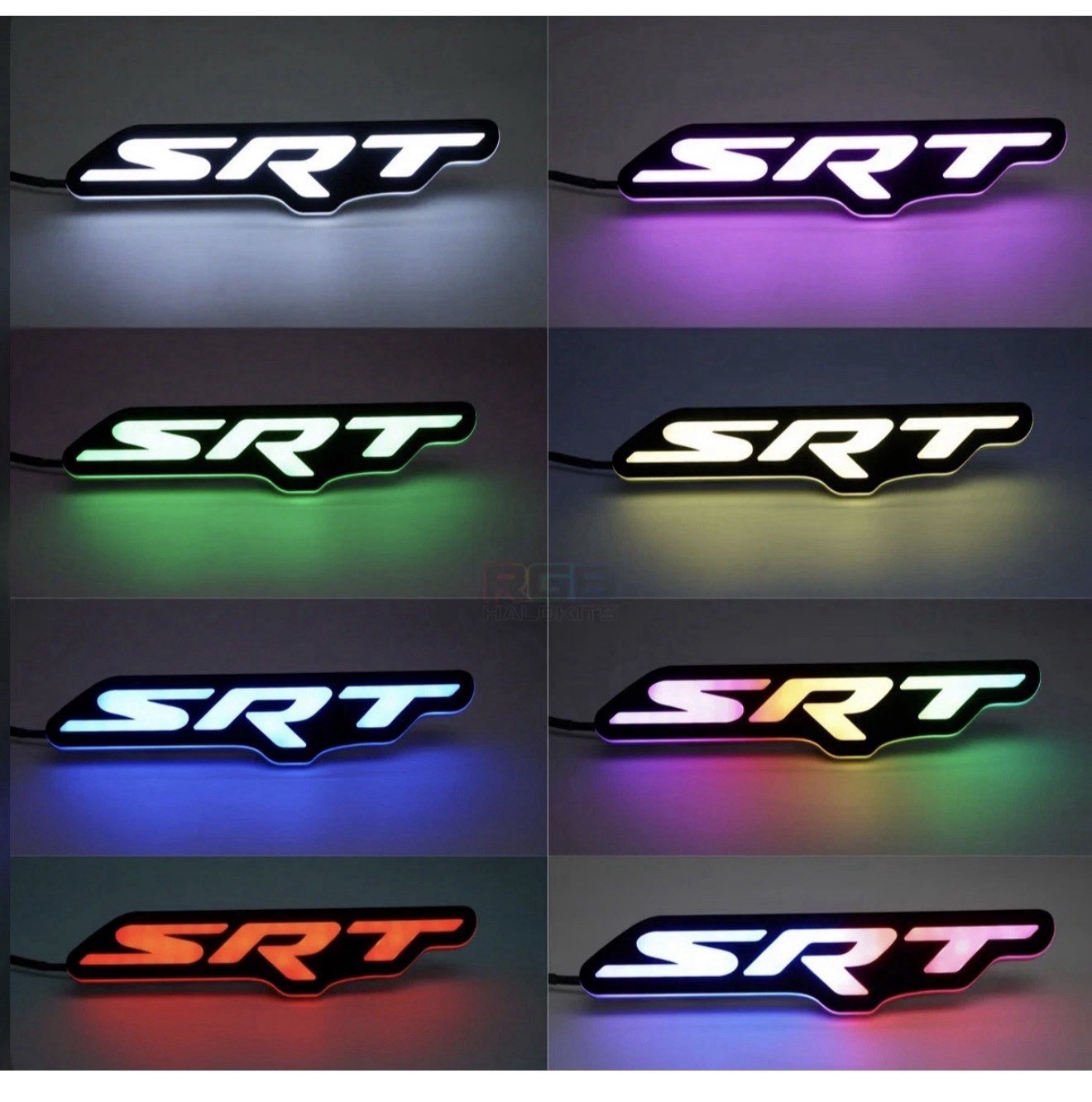 SRT LED Emblem Badge For SRT