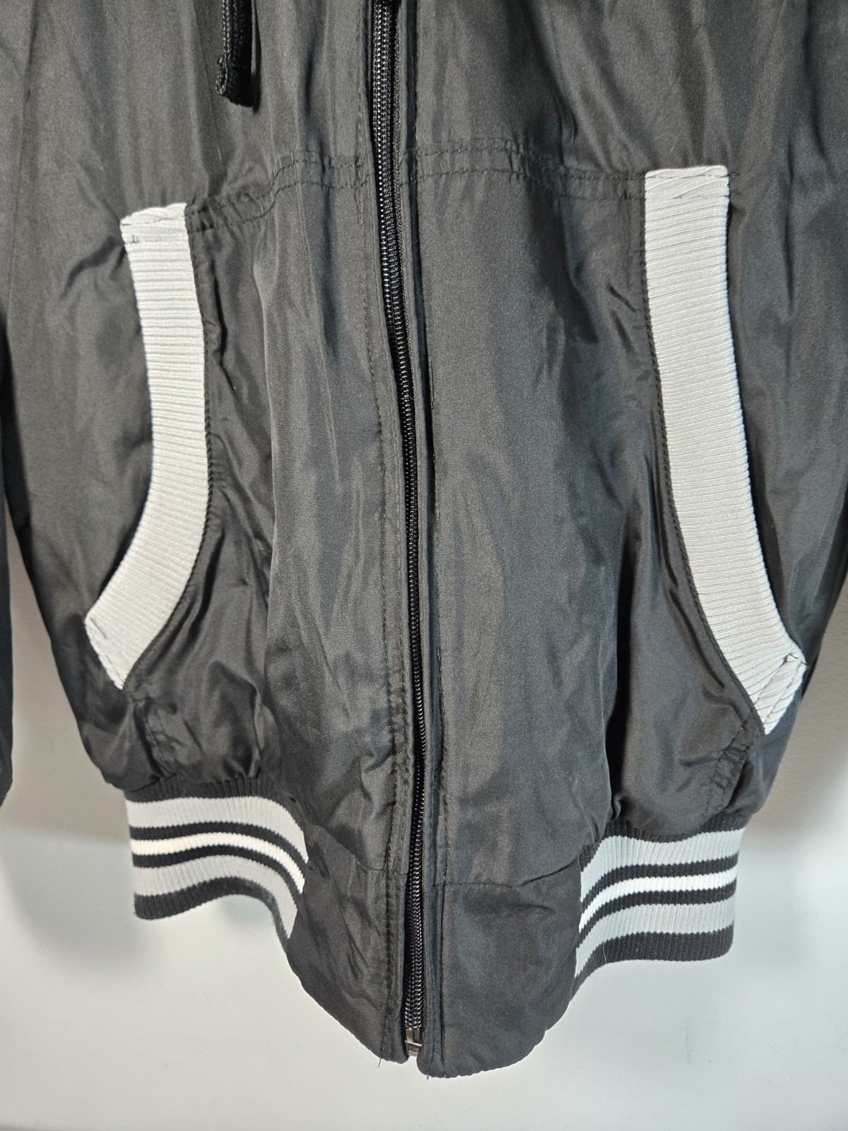 Oakland Raiders Mens Reversible Jacket NFL Football Embroidered Sz S Hoodie