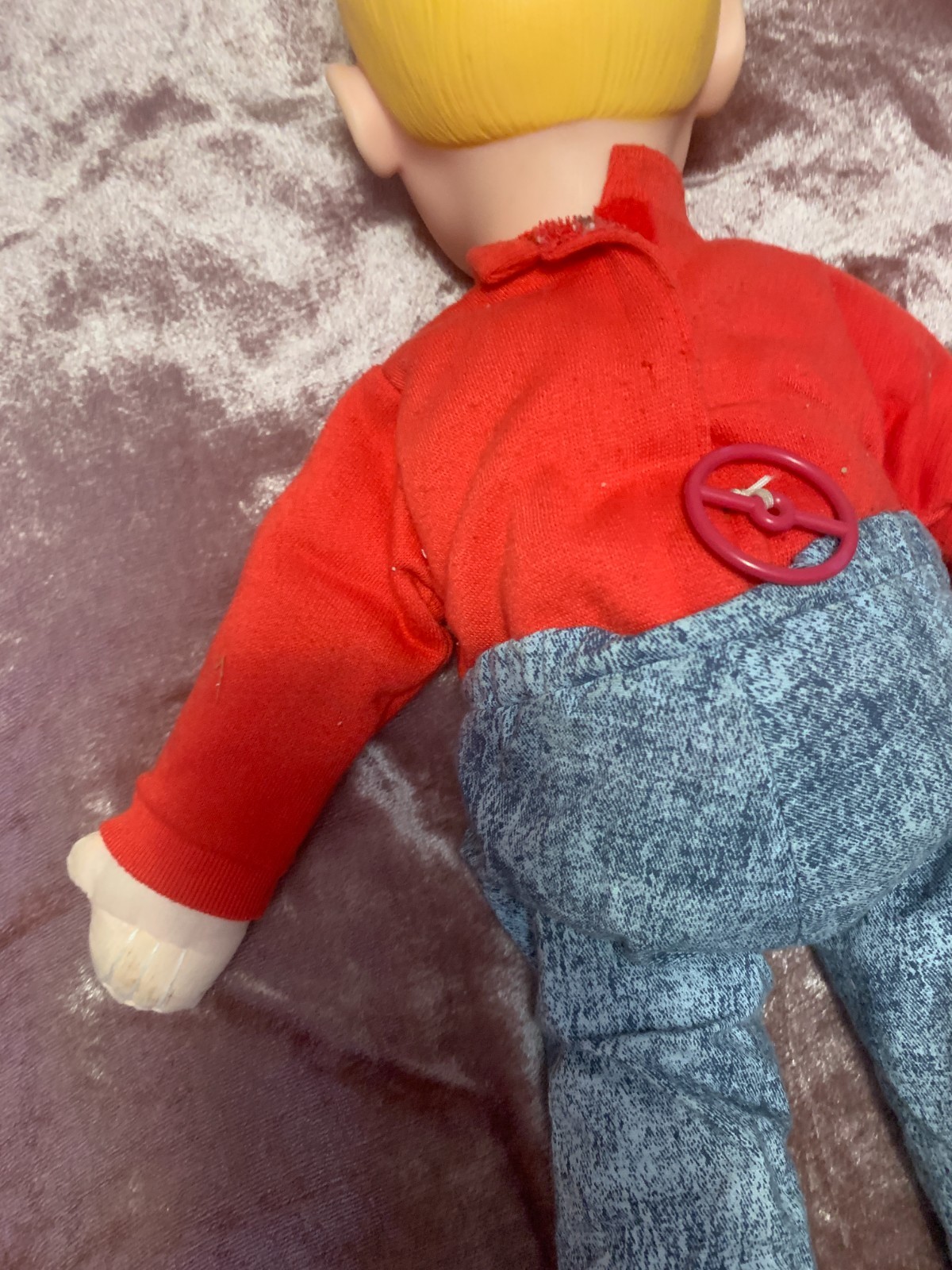 Vintage 90s Home Alone 2 18" Talking Kevin Doll Set Lost In New York Pull String