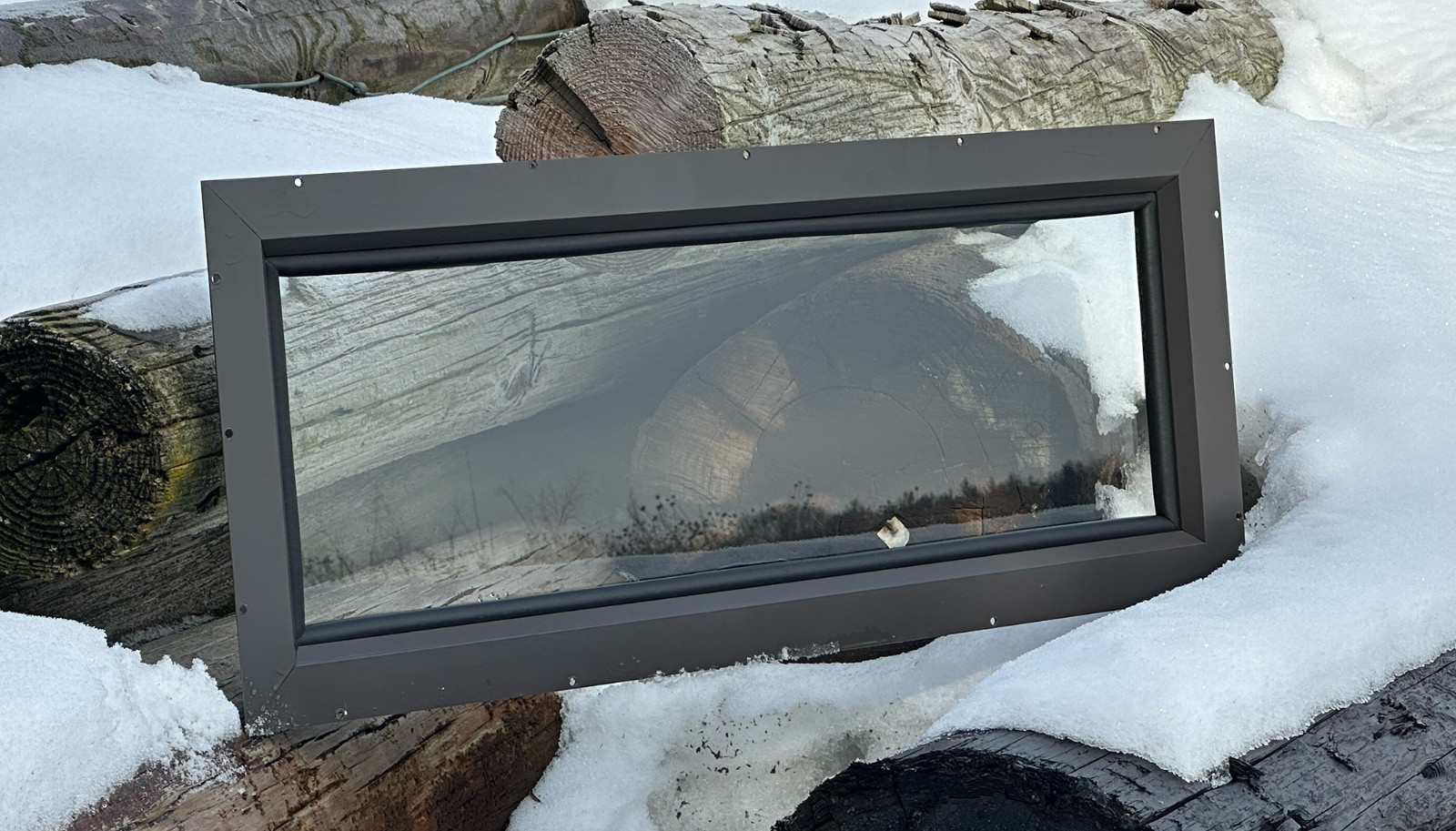 Zero 4 Outdoors 30" Hunting Blind Window; Premium Aluminum, Tempered Glass