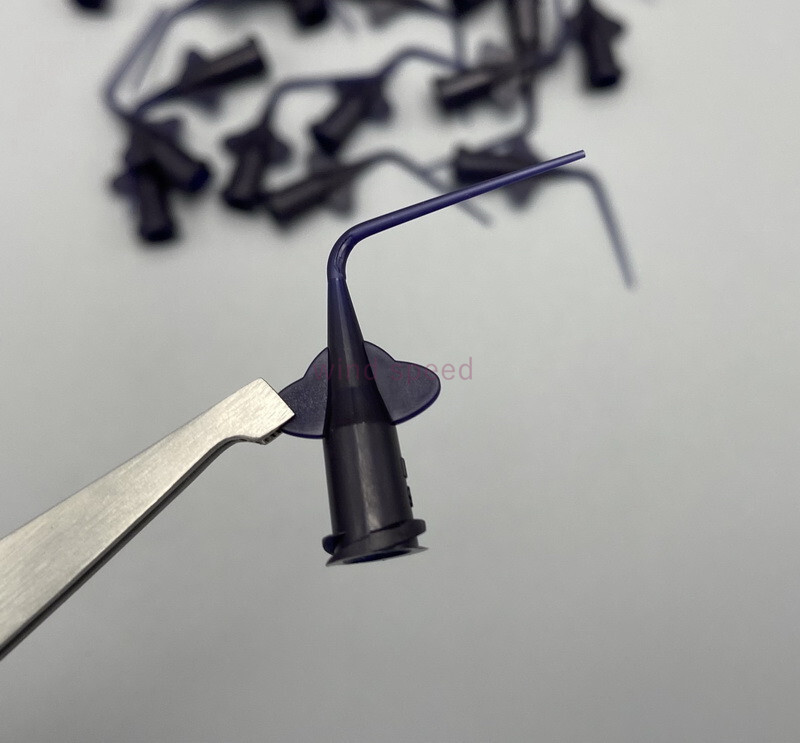 Dental Endo Disposable Root Canal Irrigation Syringe Tips Needle Tips 0.35mm Tip