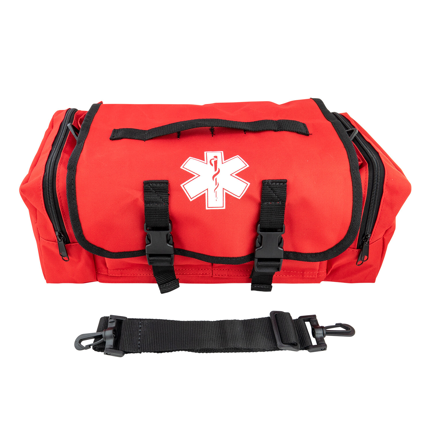 LINE2design First Aid Bag - Medical Supplies Trauma First Responder Bag - Red
