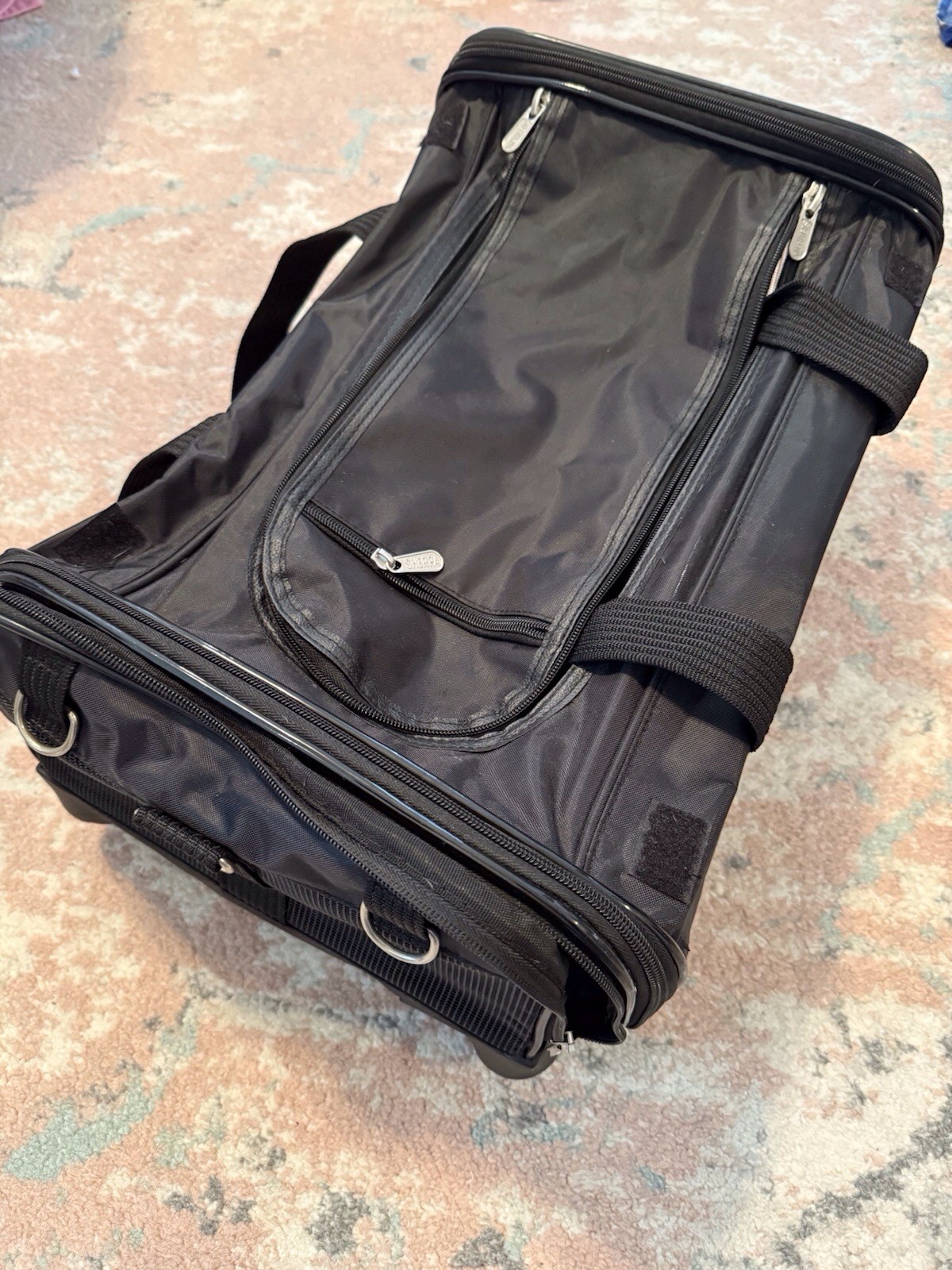 Sherpa Ultimate On Wheels Pet Carrier Airline Approved, Used One Time! Clean!