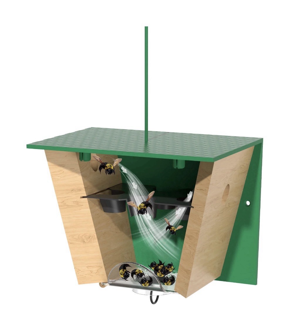 BEST BEE BROTHERS Carpenter Bee Turbo Trap 2.0 Professional Grade