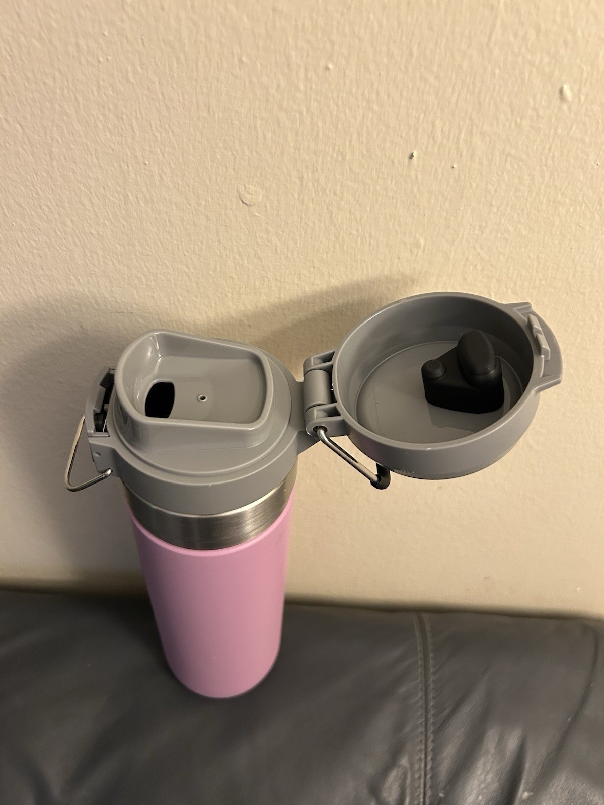 Stanley 24oz the Quick Flip Go Water Bottle Purple Stainless Steel