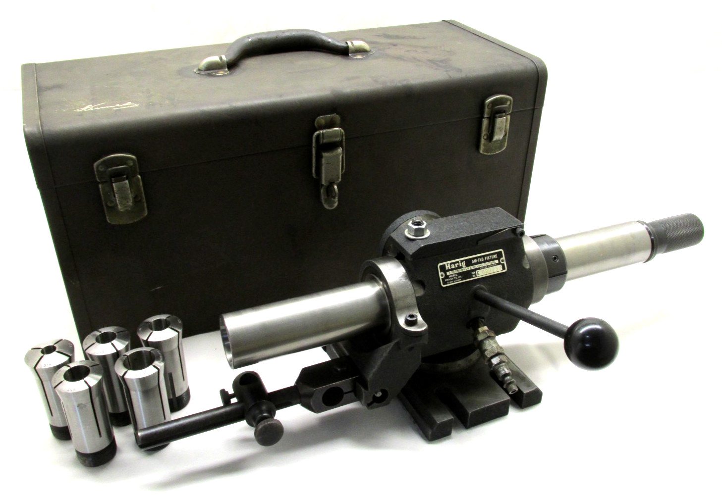 HARIG 5C COLLET ENDMILL & MILLING CUTTER SHARPENING AIR-FLO FIXTURE