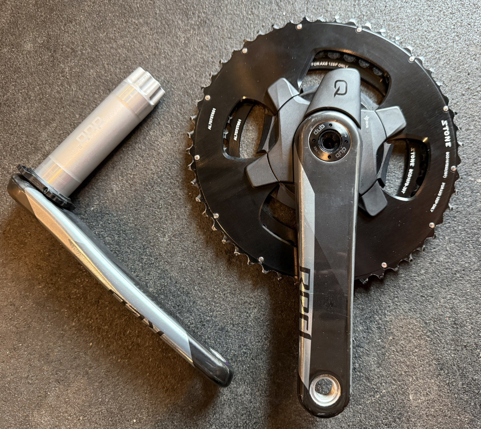 Sram Red 170mm Crankset AXS Powermeter With 52-39 Chainrings! Excellent Con.