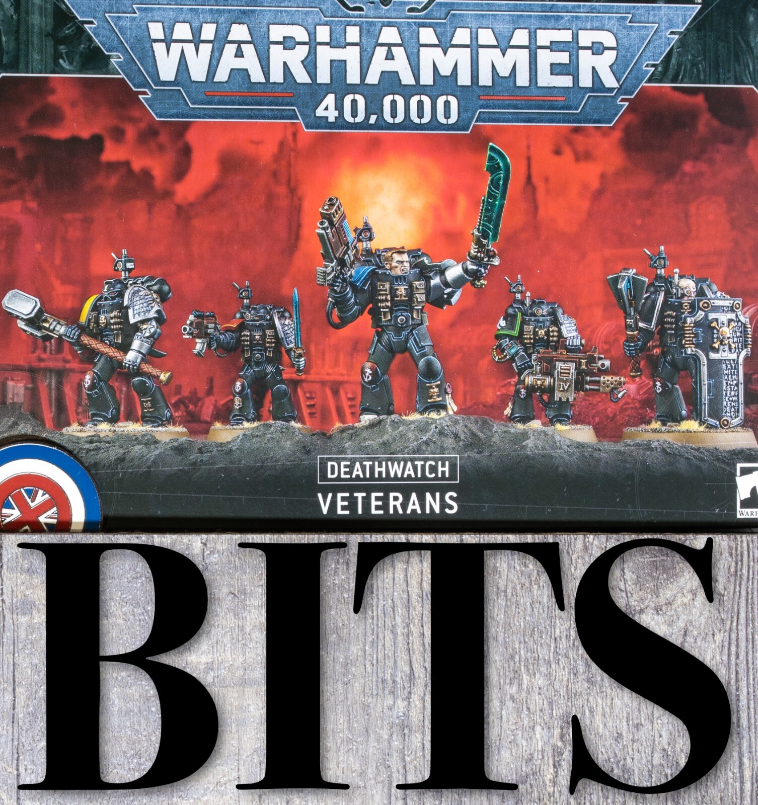Warhammer 40K Heresy Kill Team Space Marine Deathwatch VETERANS Bit Bits angels