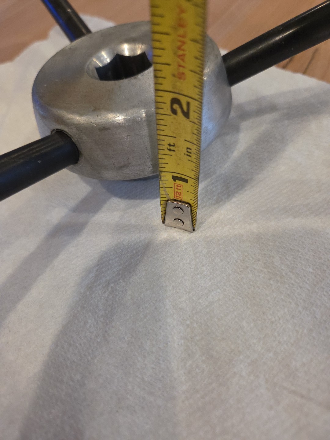 6 " MILLING VISE SPEED HANDLE Unknown Brand. Came From KURT 6" VISE