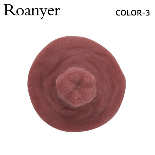 Roanyer 2PCS Silicone Fake Breast Nipples Enhancer Covers Reusable for Cosplay