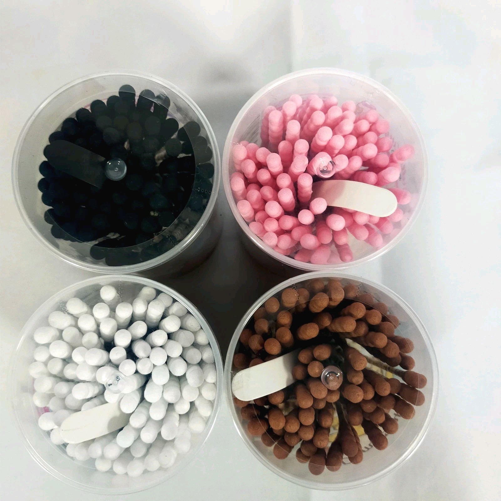 Sanrio Cotton Swabs 4 Pack 80pcs Each Total 320pcs Hello Kitty Kuromi Japan