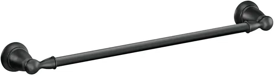 Moen Y2618BL Banbury Towel Bar 18-Inch in Matte Black Finish