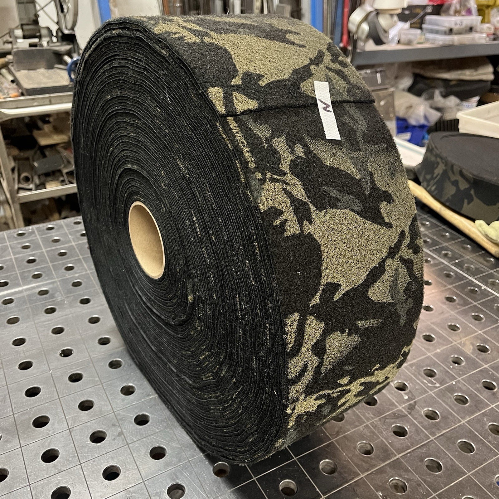 6" Velcro® Brand - LOOP - MIL-SPEC Black Multicam Camoflague SEW-ON TYPE 1 YARD