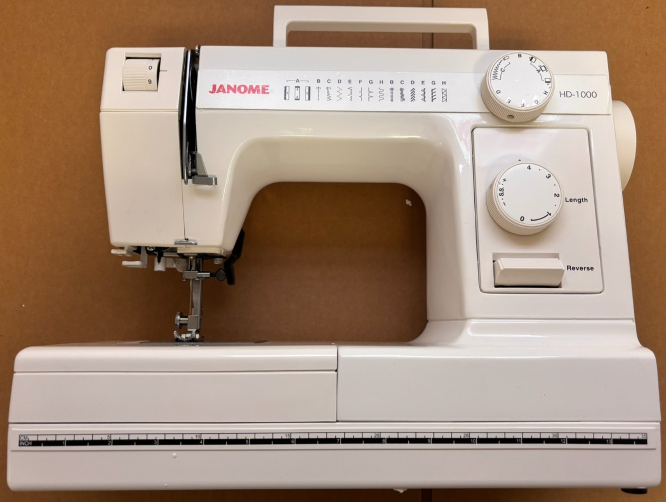 Janome HD1000 Heavy Duty Mechanical Sewing Machine with Warranty plus Bonus