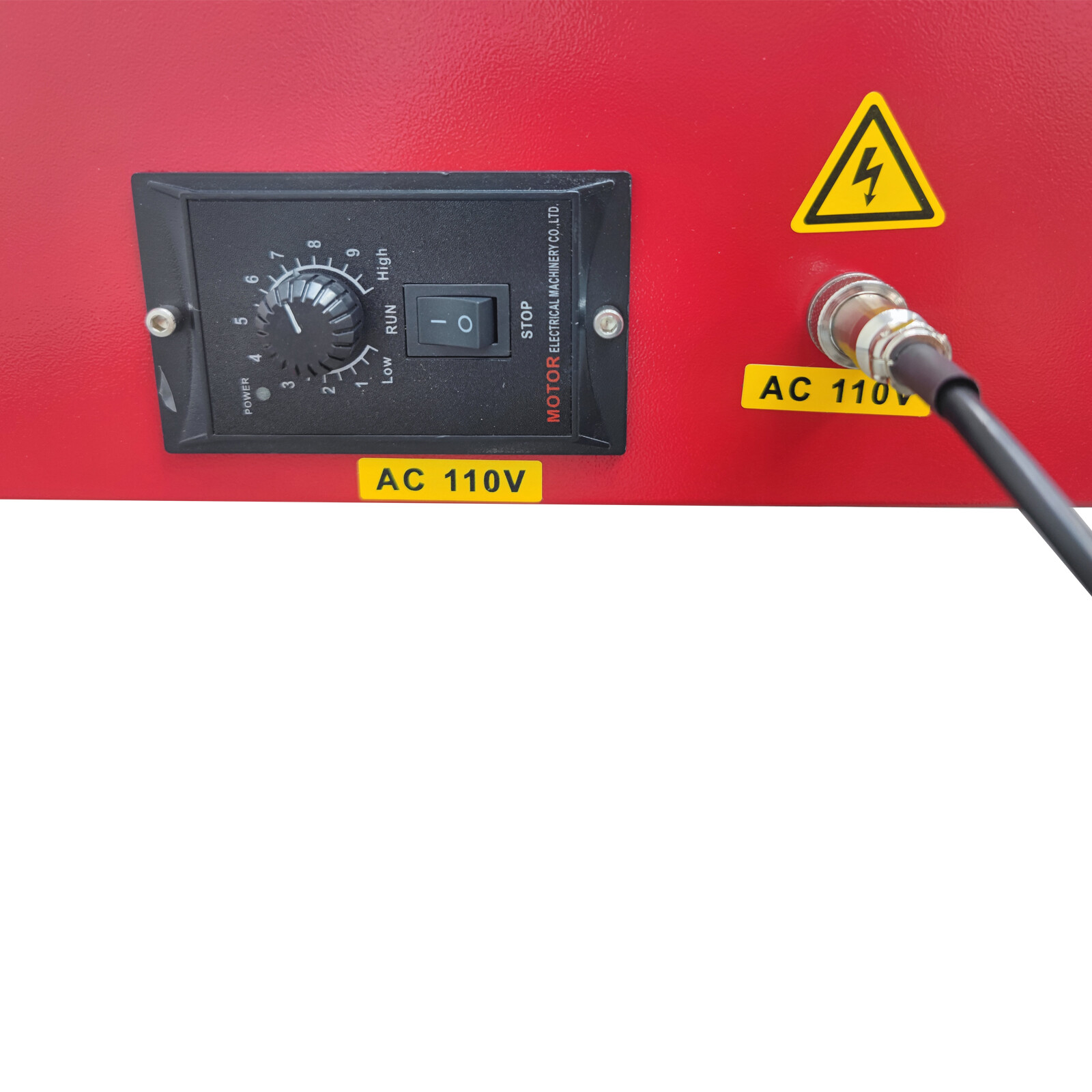 Open Box! 15.7" Electric Stretch Film Wrapping Machine Wrap-around Film Baler