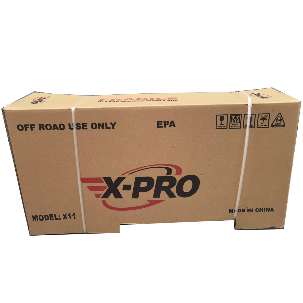 X-PRO X12 110cc Dirt Bike Pit Bike 4 Stroke Gas Powered Off Road Electric Start