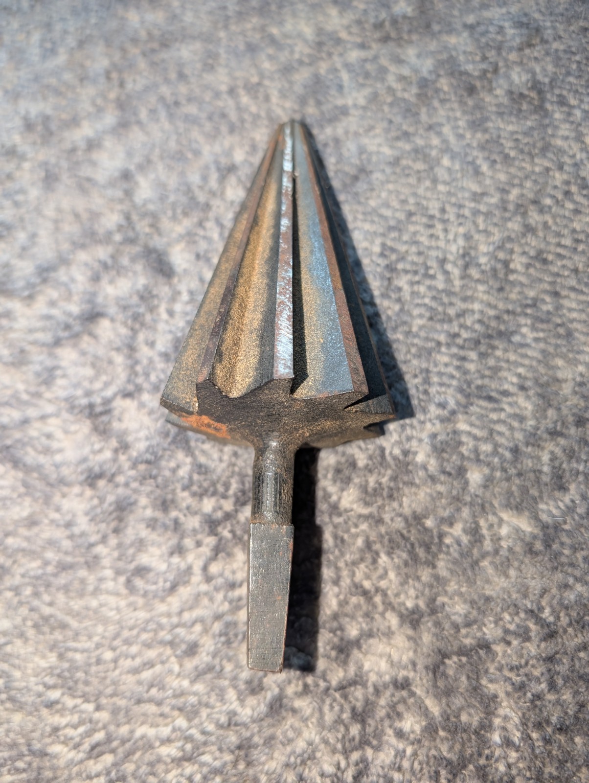 VTG Union Tools Pipe Burring Reamer 2 1/4" OD Spiral. 4 1/2" Length. USA Made.