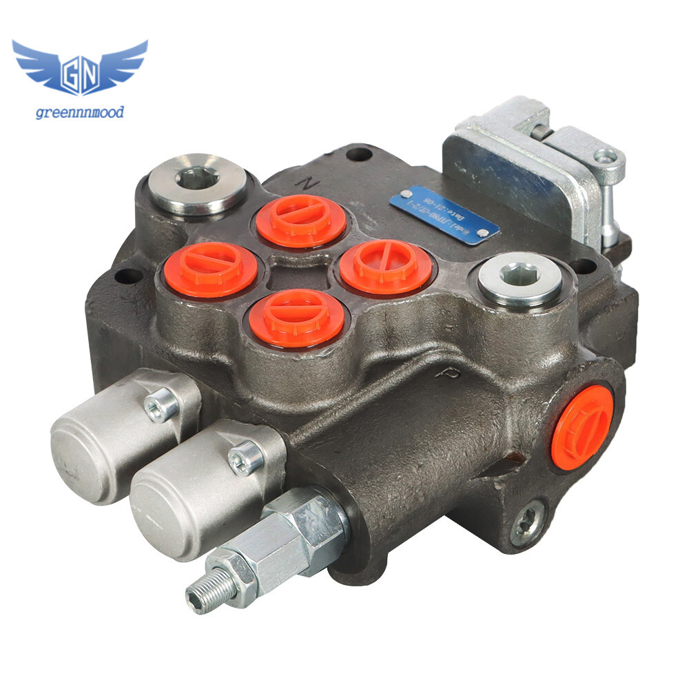 Hydraulic Directional Control Valve w/Joystick w/conversion plug 21GPM 2 Spool