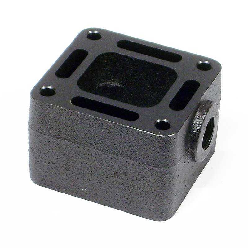 Sierra 18-1908 MerCruiser Marine Boat Exhaust Riser Spacer Block 3" 93320