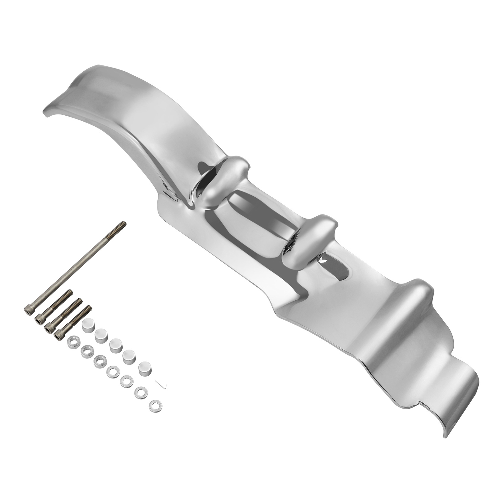 Chrome Inner Primary Covers Trim Fit For Harley Touring Road King Glide 2009-16