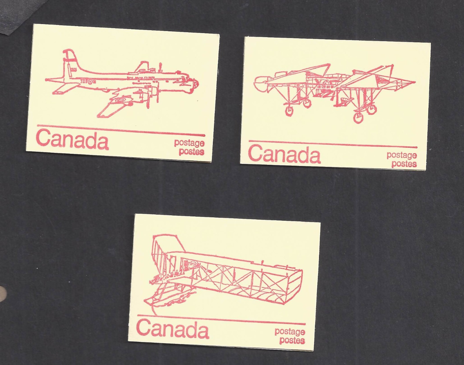 Canada BOOKLET #74a VF MINT NH "THINNING HAIR ON PEARSON" ERROR CHOOSE 1 BS29251