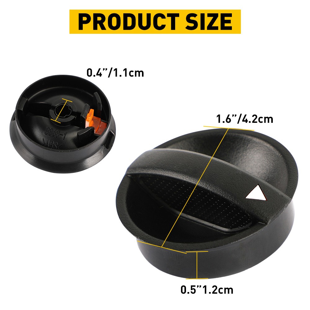 For 2005-2011 Toyota Tacoma Heater AC Fan Temperature HVAC Control Knob Switch K
