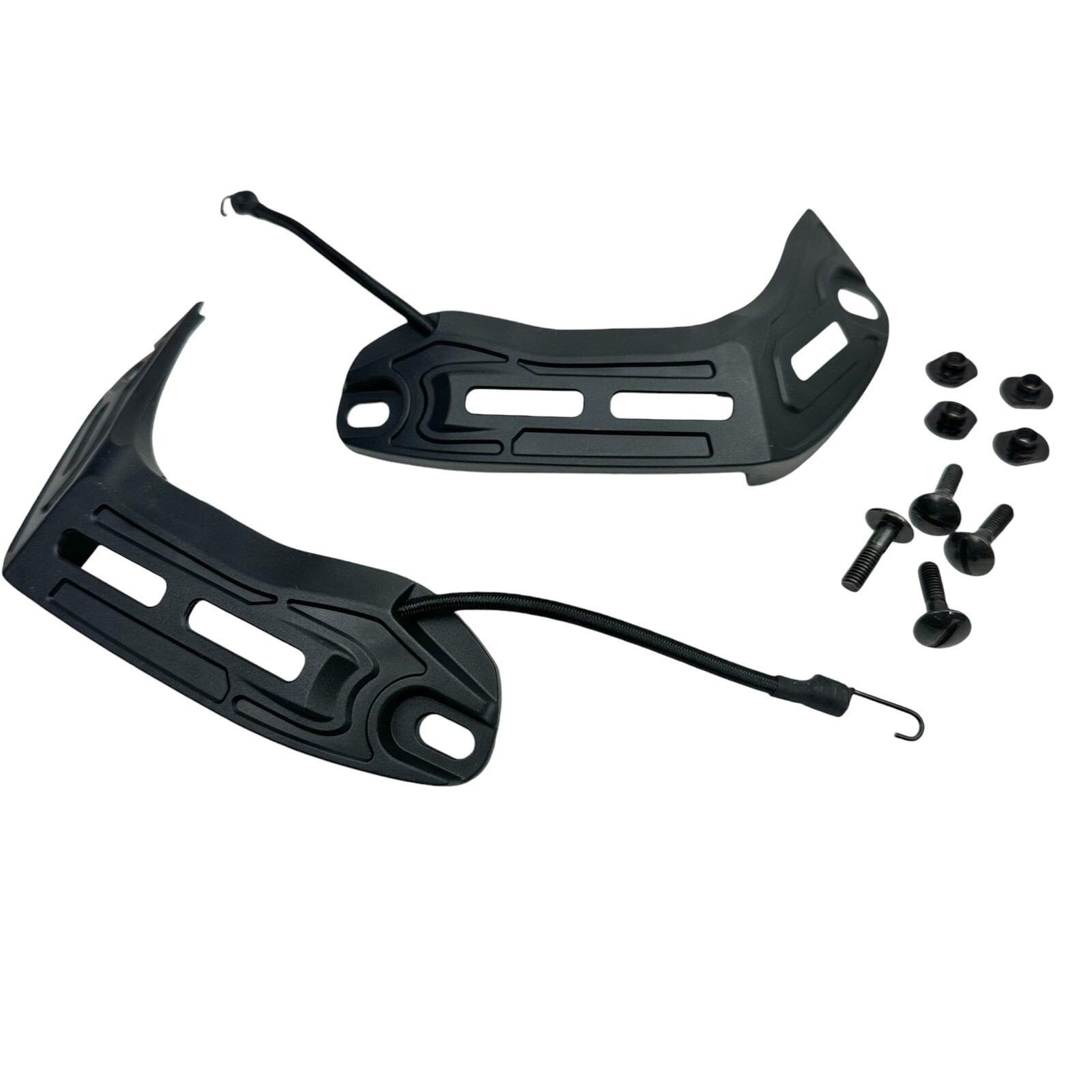 SWAT Black MLOK M-LOK Accessory Rails For Crye Airframe Ballistic  Combat Helmet