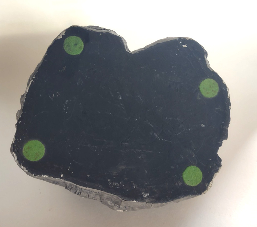 Vintage Signed G 85 Soapstone Alaska Inuit Man With Dog & Sled Sculpture