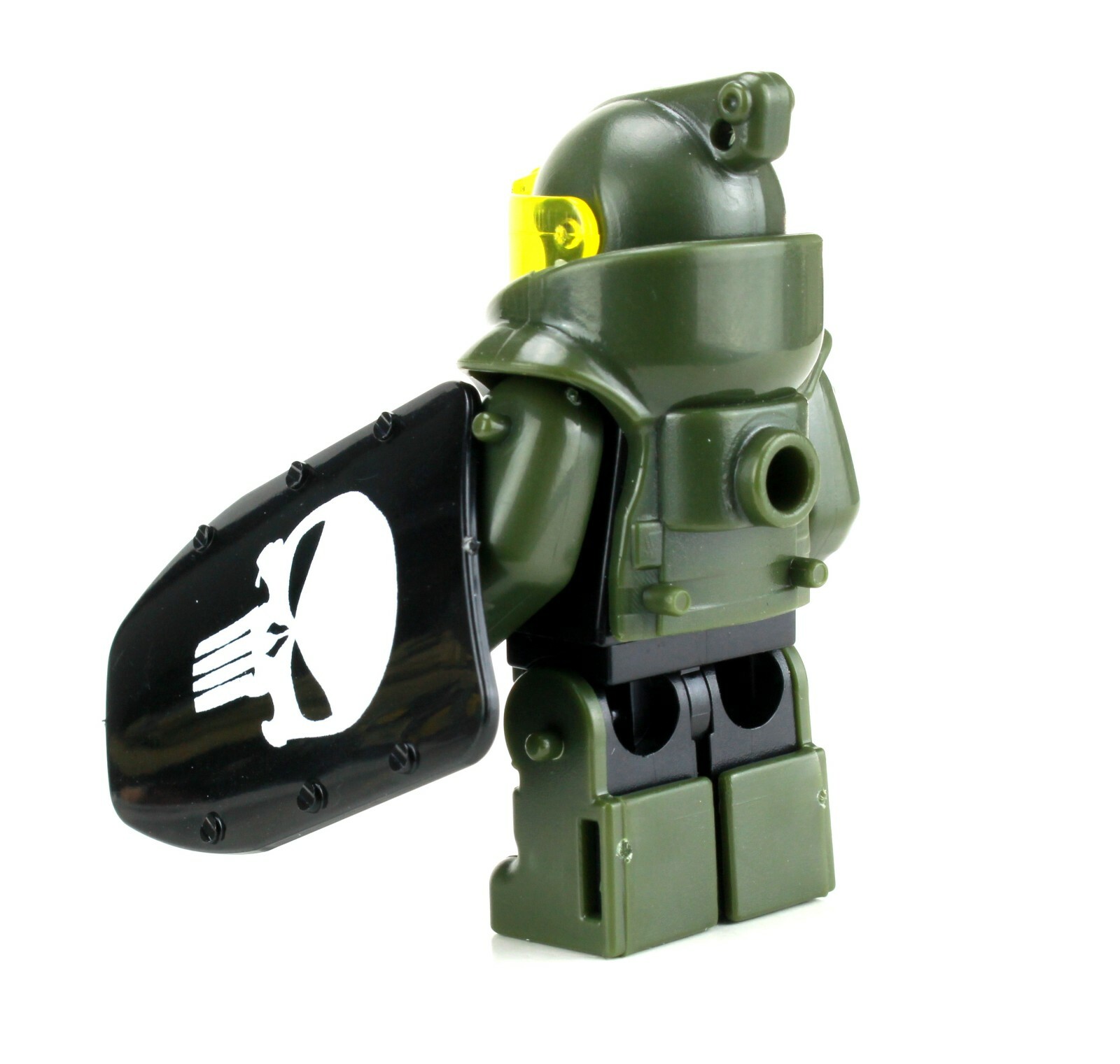 Juggernaut Army Assault Minifigure made with real LEGO® minifigure