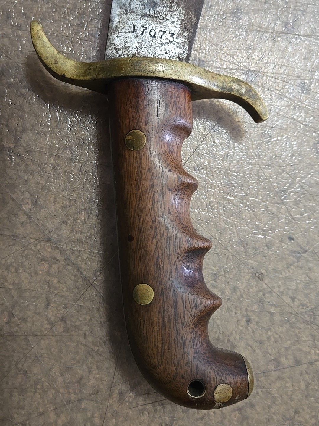 Springfield Armory SA 1911 Medical Corps Bolo Knife With Sheath Scabbard I7073