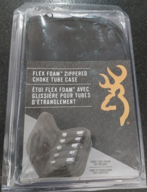 Browning Flex Foam Zippered Choke Tube Case - Black - 1211130