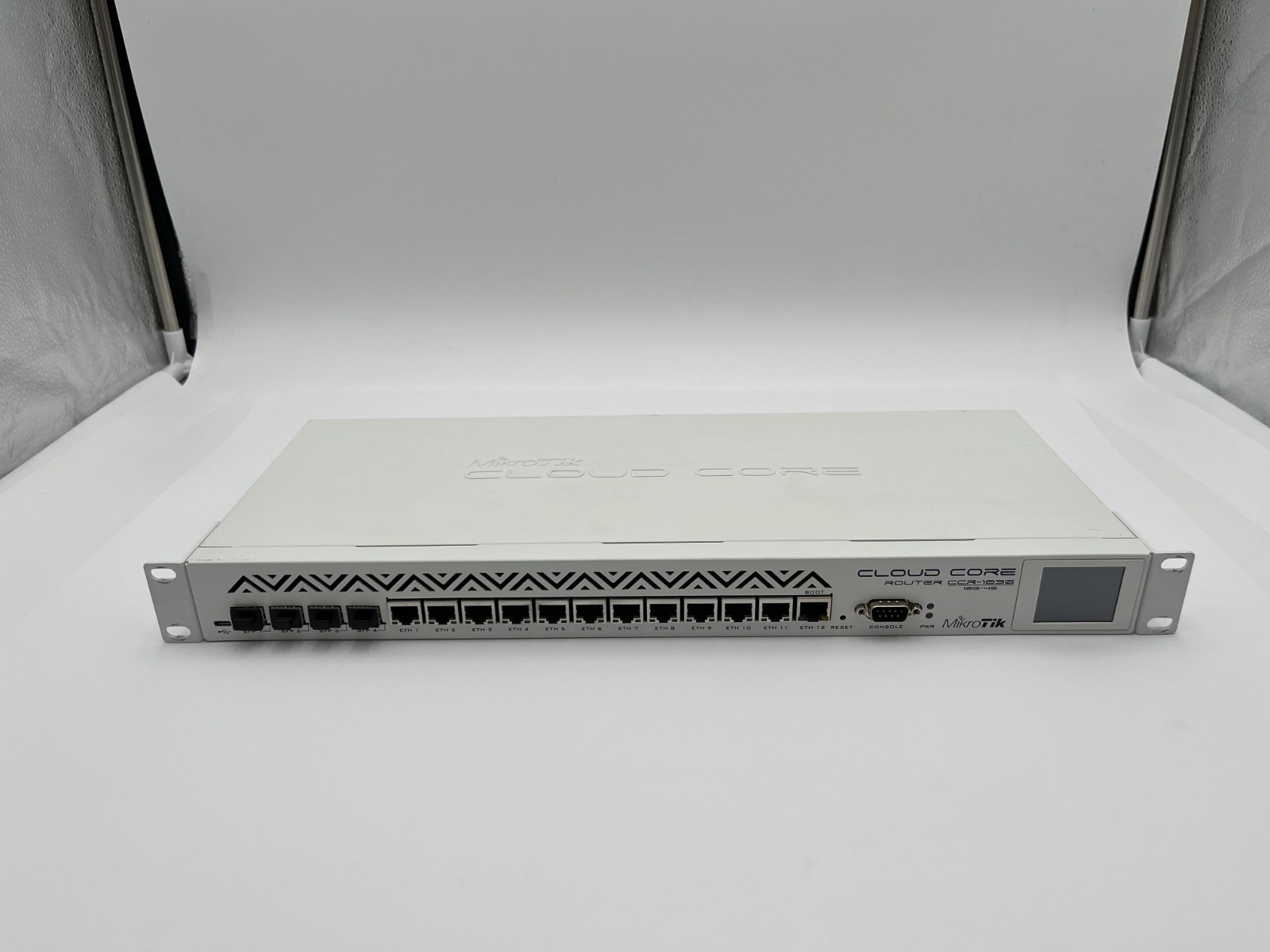 MIKROTIK CCR1036-12G-4S 12-PORT GIGABIT CLOUD CORE ROUTER w/ 4x SFP PORT