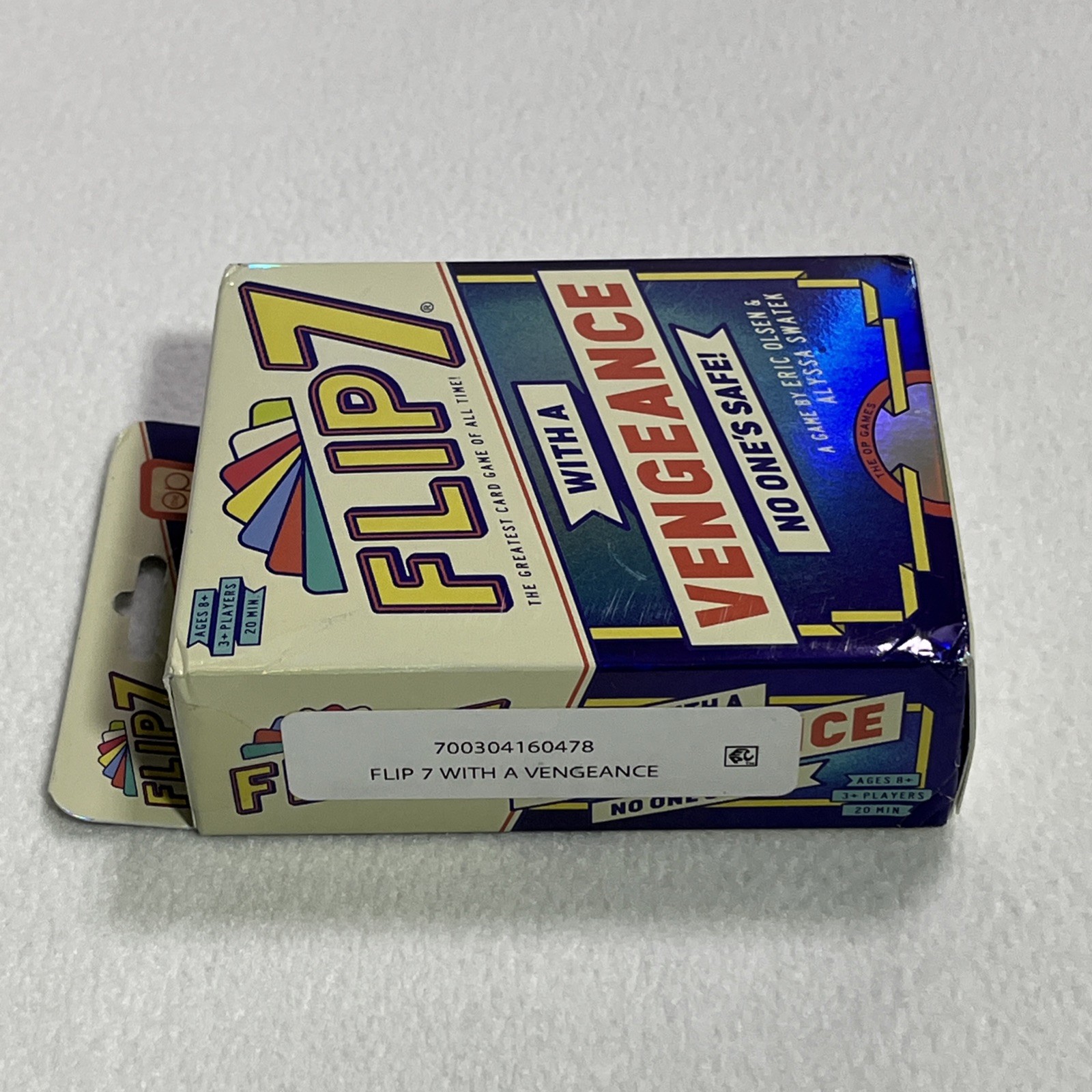 Flip 7: With a Vengeance Strategy Card Game 3+ Players Ages 8+ NEW The OP Games